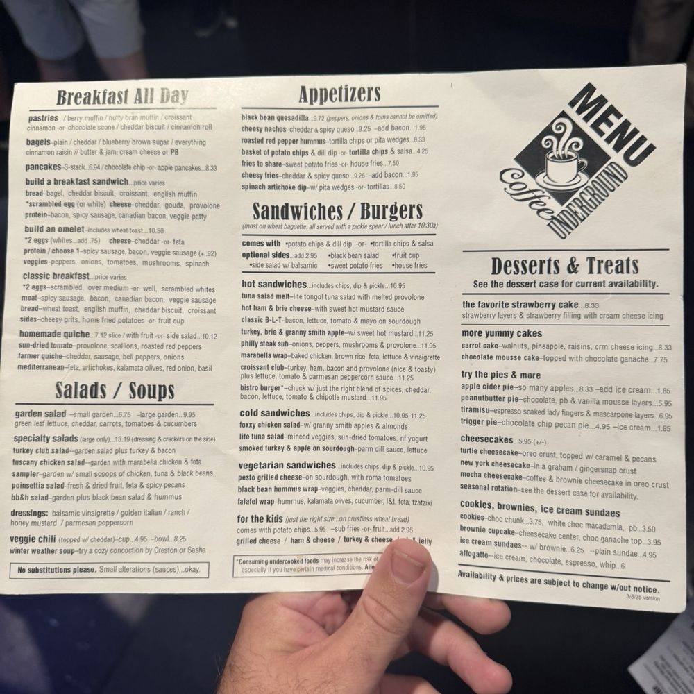 Coffee Underground - Coffee & Tea Near Me - Greenville, South Carolina