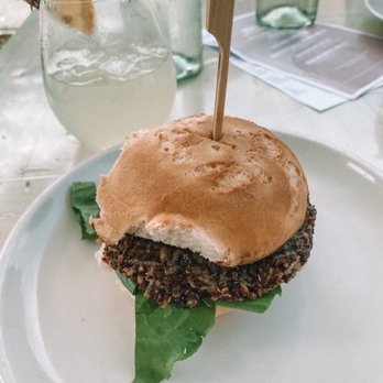 Naïve - Gluten free burger with quinoa - New American Near Me - Louisville, Kentucky