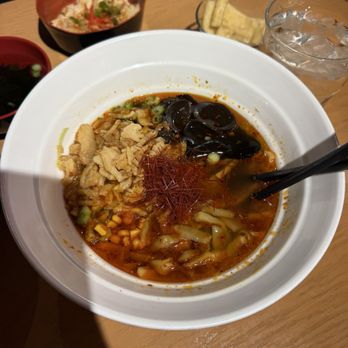 Strings Ramen - Aurora - Vegetarian Hell Ramen (level 2) - Ramen Near Me - Aurora, Illinois Strings Ramen - Aurora - Vegetarian Hell Ramen (level 2) - Ramen Near Me - Aurora, Illinois