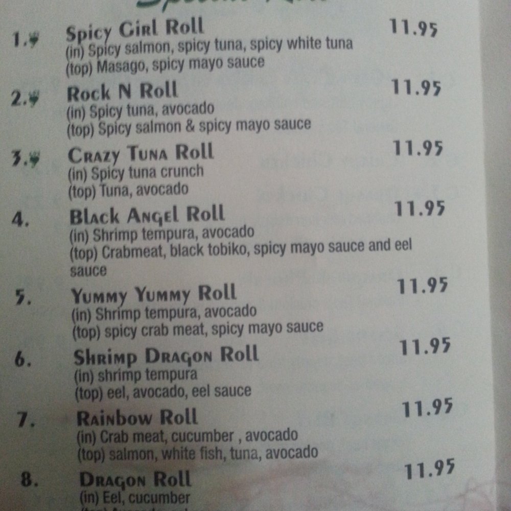 Chopstix - Menu special rolls - Chinese Near Me - Kingsville, Texas Chopstix - Menu special rolls - Chinese Near Me - Kingsville, Texas