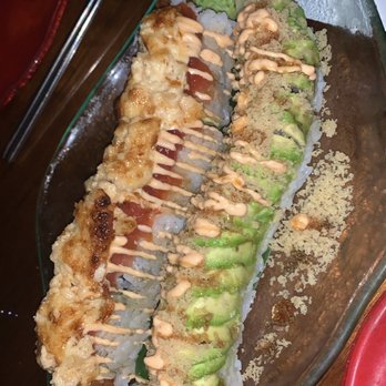 Echo Palm Beach - Tokyo roll and Spicy Dragon Roll - Bars Near Me - Palm Beach, Florida