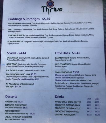 Menu photo 8 Thrive Boulder, CO Menu photo 8 Thrive Boulder, CO