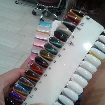 Violette Nails & Spa - "special gel" they call cat eye. $35 on top of the JUST regular pedi that's $20 (total $55!) Delux pedi with this is $35+35=$70! Rip off! - Nail Salons Near Me - Rowland Heights, California Violette Nails & Spa - "special gel" they call cat eye. $35 on top of the JUST regular pedi that's $20 (total $55!) Delux pedi with this is $35+35=$70! Rip off! - Nail Salons Near Me - Rowland Heights, California