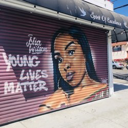 Black Lives murals - Nia Wilson