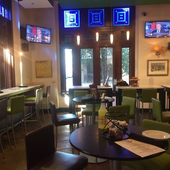 Joe Cain Cafe - Window & table seating - Pizza Near Me - Mobile, Alabama