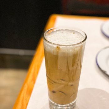 Kentro Greek Kitchen - Greek-style Frappe (very creamy) - Greek Near Me - Fullerton, California