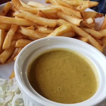 Auld Dubliner Tahoe - Curry Fries. YUM. - Irish Near Me - Olympic Valley, California