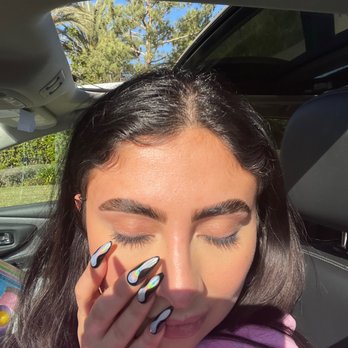 Bicolor Nail Studio - Euphoria inspired with chrome . Had to. - Nail Salons Near Me - Beverly Hills, California