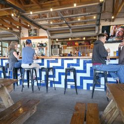 Hightide Burrito & Bar - Bar area outside