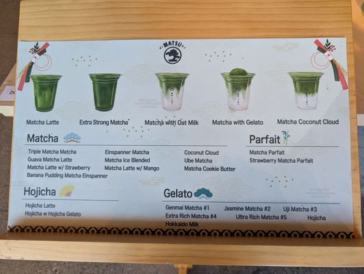 Menu photo 1 Matsu Matcha Los Angeles, CA Menu photo 1 Matsu Matcha Los Angeles, CA
