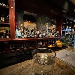 The view from the bar. The view from the bar.