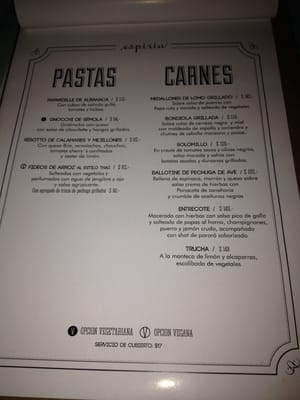 Menu photo 2 Espiria Buenos Aires, C