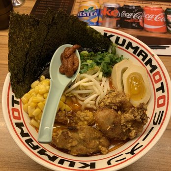 Kumamoto - Spicy fried chicken ramen - Ramen Near Me - Montreal, Quebec Kumamoto - Spicy fried chicken ramen - Ramen Near Me - Montreal, Quebec