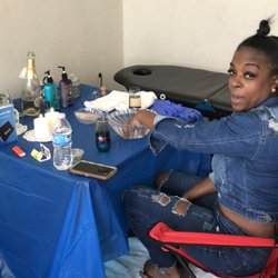 Kiara Taylor - Masked Massages - Hands and feet