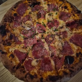 Prima Dopo - Spicy Salami Pizza - Italian Near Me - Baltimore, Maryland