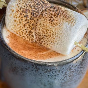 The Monroe - Sweet potato latte with toasted marshmallows, and mushroom hash - New American Near Me - Orlando, Florida The Monroe - Sweet potato latte with toasted marshmallows, and mushroom hash - New American Near Me - Orlando, Florida