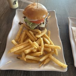 Garlic Mushroom Burger