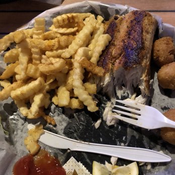 StingRay's Seafood - Blackened kingfish. You catch 'em, they cook 'em. - Seafood Near Me - Tybee Island, Georgia StingRay's Seafood - Blackened kingfish. You catch 'em, they cook 'em. - Seafood Near Me - Tybee Island, Georgia