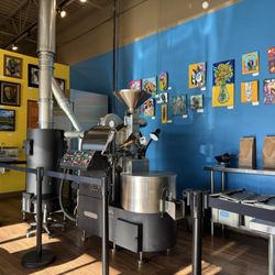 Chicky's Coffee - They roast their own coffee. Cute interior , plus outside seating!