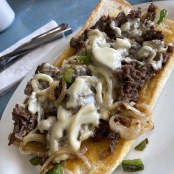 Gus's Coney Island - Steak and cheese sandwich. - American Near Me - Chesterfield, Michigan Gus's Coney Island - Steak and cheese sandwich. - American Near Me - Chesterfield, Michigan