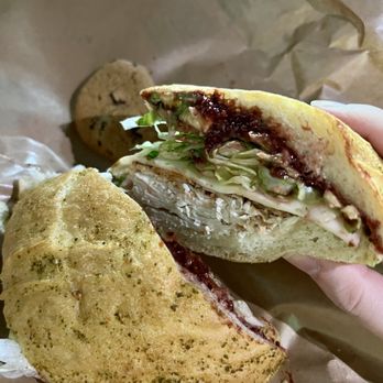 Rubicon Deli - Crandie on Pesto Bread - Delis Near Me - Reno, Nevada Rubicon Deli - Crandie on Pesto Bread - Delis Near Me - Reno, Nevada