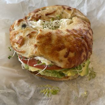 Fresh Bagels & Cafe - Heavenly Veggie Bagel - Bagels Near Me - Buena Park, California Fresh Bagels & Cafe - Heavenly Veggie Bagel - Bagels Near Me - Buena Park, California