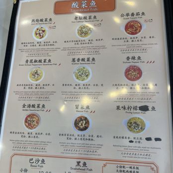Young Fish - menu - Chinese Near Me - Brooklyn, New York