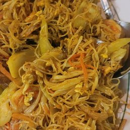 Singapore noodles!!! Amazing Singapore noodles!!! Amazing