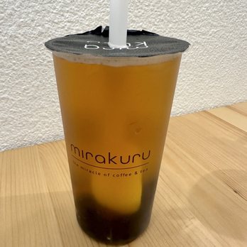 Mirakuru - White Peach Oolong Tea - Coffee & Tea Near Me - Garden Grove, California