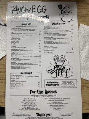 Menu photo 4 The Angry Egg Manchester, CT