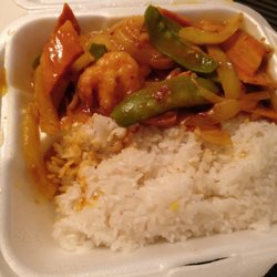 China Dragon - Shrimp w/ curry sauce