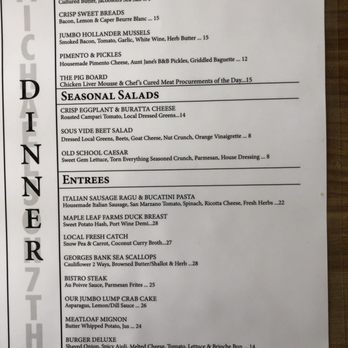 Michael’s On 7th - Dinner Menu - American Near Me - Vero Beach, Florida