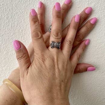 Sassy Nails - Color 147 hybrid gel manicure - Nail Salons Near Me - San Bruno, California