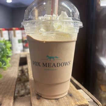Fox Meadows Creamery - Chocolate shake - Ice Cream & Frozen Yogurt Near Me - Ephrata, Pennsylvania