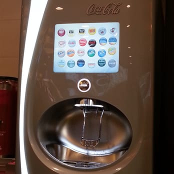 Wendy's - Love this digital soda machine..I want one - Burgers Near Me - Bergenfield, New Jersey