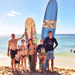Rosie Surf School - Three feet tall to eight feet tall, you can surf!