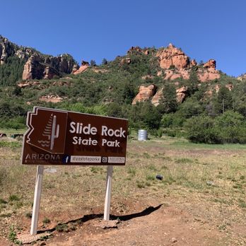 Slide Rock State Park - Signage - Parks Near Me - Sedona, Arizona Slide Rock State Park - Signage - Parks Near Me - Sedona, Arizona