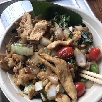 Crushcraft Thai Eats - Chicken Phat Ke Mao Drunken Noodles - Thai Near Me - Dallas, Texas