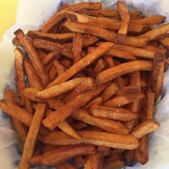 The Pig - Fries are spectacular.    This basket is one serving.  Friggin' huge. - Barbeque Near Me - Chapel Hill, North Carolina