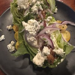 Wedge salad. Good. Not spectacular but fresh ingredients!