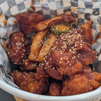 Bobjip - Dakgangjeong (Sweet Crispy Korean Fried Chicken) - Sushi Bars Near Me - Hayward, California