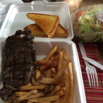 The Workz - Ribeye steak with home fries, refried beans and a salad! Amazing dinner :) Thank you guys for being amazing!! - Breakfast & Brunch Near Me - Lancaster, California The Workz - Ribeye steak with home fries, refried beans and a salad! Amazing dinner :) Thank you guys for being amazing!! - Breakfast & Brunch Near Me - Lancaster, California