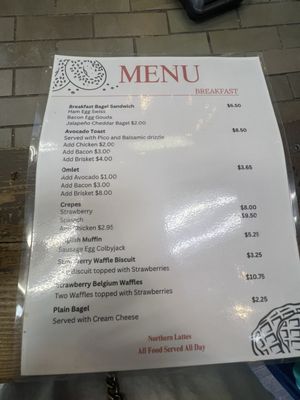 Menu photo 3 Northern Lattes Marion, TX