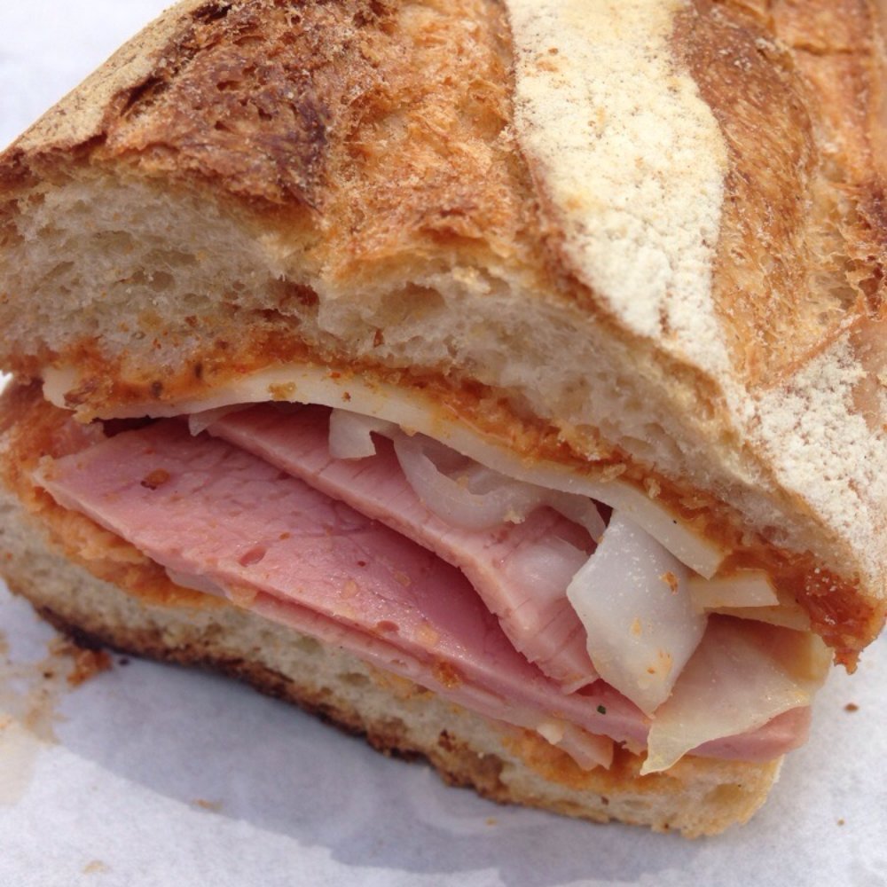 Sourdough Panini Bakery - Half of the "Reuben". - Bakeries Near Me - Sydney, NSW