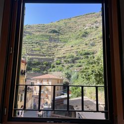 Cappun Magru - View from the back window.