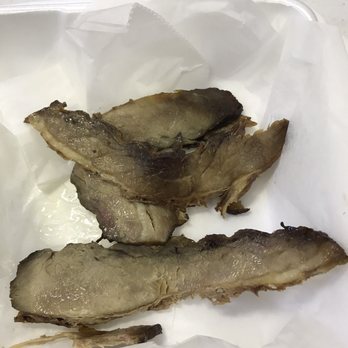 The Pig Shop - Very dry brisket in my to go order - Barbeque Near Me - Virginia Beach, Virginia