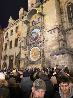 Prague Astronomical Clock by null
