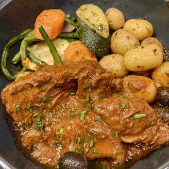 La Jacobine - Estouffade de Boeuf aux olives   You can't go wrong with this delicious dish! hearty  for a cold rainy day in Paris, France - Tea Rooms Near Me - Paris, 75
