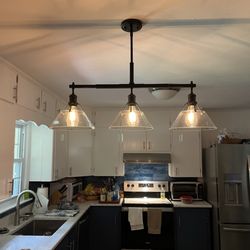 John Mohan Handyman Services - Adding lights over bar