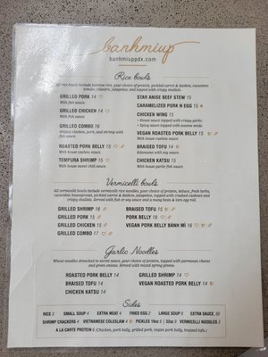 Menu photo 1 Banh Mi Up Portland, OR Menu photo 1 Banh Mi Up Portland, OR
